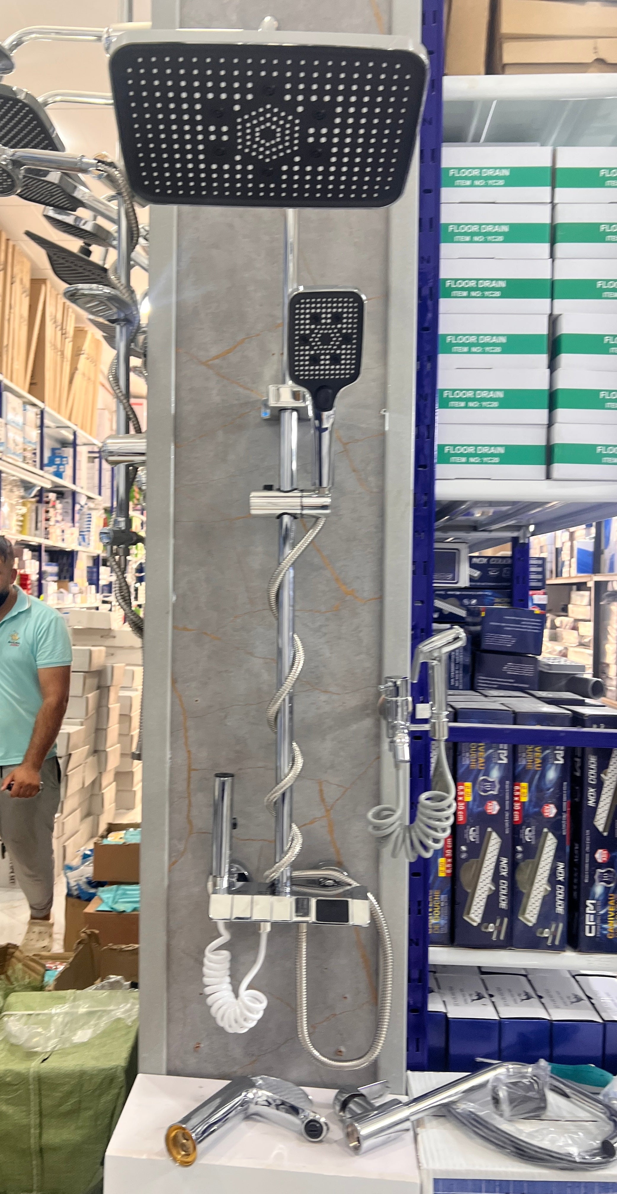 Pack mitigeur + colonne ficheur